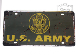 Tabliczka Ozdobna Blacha U.S Army Retro Vintage
