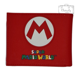 Portfel Dwuczęściowy Super Mario Gra Czerwony tył