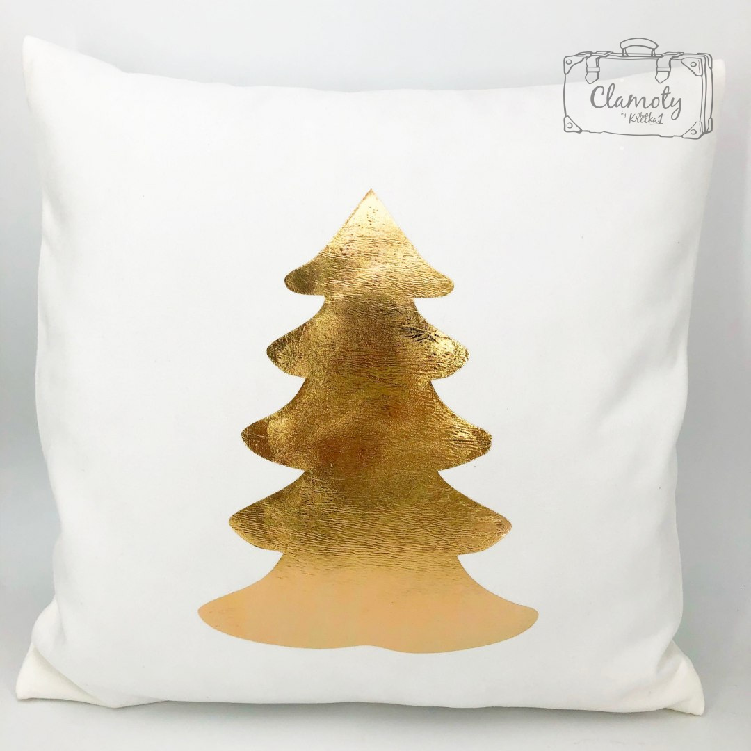 Velvet Christmas Pillowcase LIMITED Renifer F ec