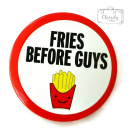 Przypinka Fries Before Guys Frytki Buton Pin