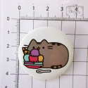 Przypinka Pusheen Z Lodami Buton Pin