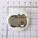 Przypinka Pusheen Z Filiżanką Buton Pin