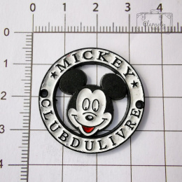 Przypinka Myszka Miki Mickey Club Dulivre Buton Metal Pin 1