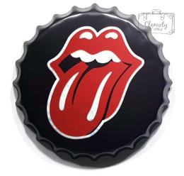 The Rolling Stones Język Blaszany Kapsel Duży 40Cm