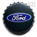 Ford Logo Blaszany Kapsel na Ścianę Duży 40Cm