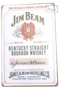 Jim Beam Kentucky Bourbon Whiskey Tablica Ozdobna