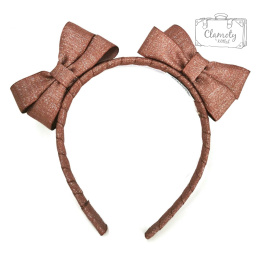 BEAUTIFUL RED CLASSIC HEADBAND WITH BOW