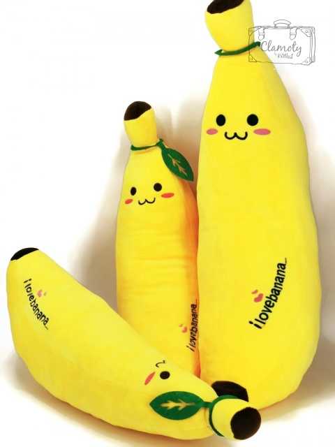 Pluszak Maskotka Żółty Banan Duży