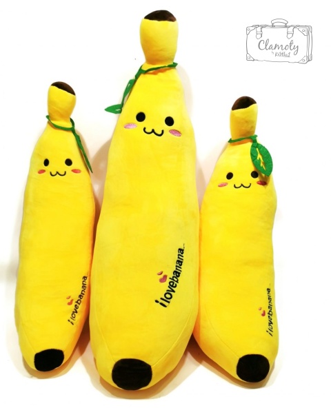Pluszak Maskotka Żółty Banan Duży