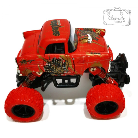 Auto Monster Truck Scorpion Czerwony