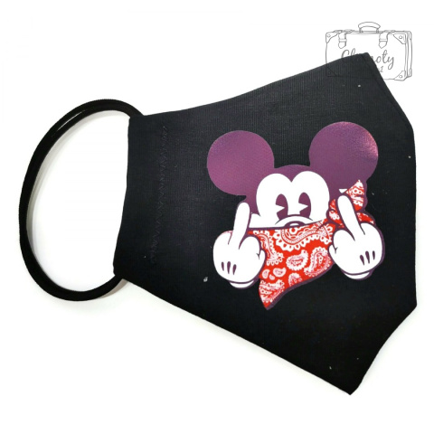 Maska Bawełniana Myszka Miki Mickey Minnie Mouse5