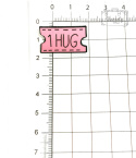 Przypinka Pin 1 Hug Różowe Przytulenie