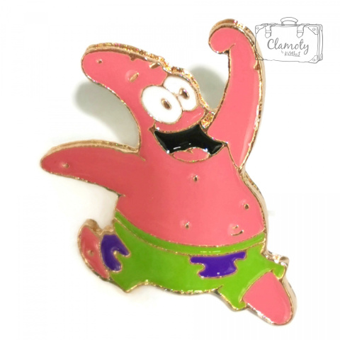 Przypinka Pin SpongeBob Różowy Ludzik