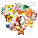 Zestaw NaklejeWlepki Sticker Bomb Pokemony N5