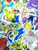 Zestaw NaklejeWlepki Sticker Bomb Pokemony N5