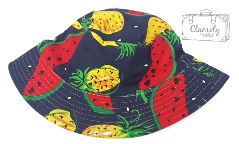 Bucket Hat, Kapelusz Rybaka W Arbuzy I Ananasy