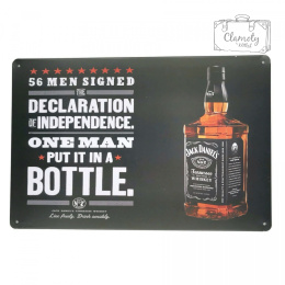 Jack Daniels Declaration Tablica Blacha Ozdobna