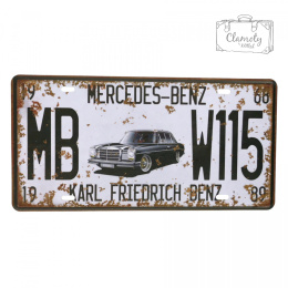 Mercedes-Benz Karl F. Benz Blacha Ozdobna