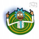 Przypinka Button Broszka Rick And Morty Metal Pin