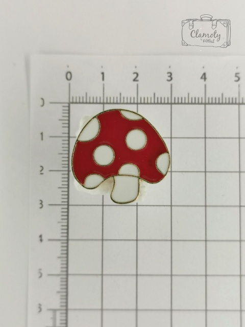 PRZYPINKA MUCHOMOR 2 ROZMIAR