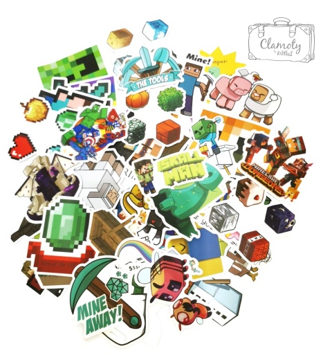 Zestaw Naklejek Wlepki Sticker Bomb Among Us 2 N17