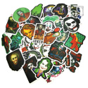 Zestaw Naklejek Wlepki Sticker Bomb Zielony Mix n90