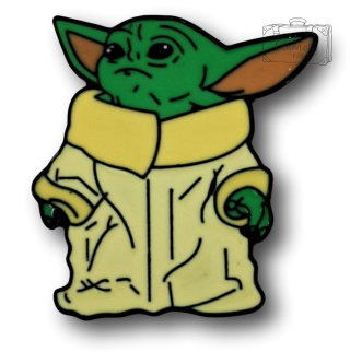 Przypinka Zielony Yoda Metal Pin