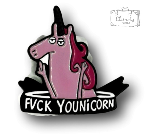 PRZYPINKA JEDNOROŻEC YOUNICORN METAL PIN 1