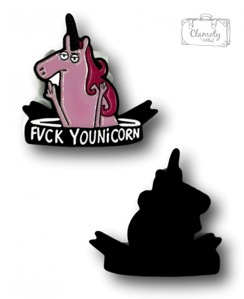 PRZYPINKA JEDNOROŻEC YOUNICORN METAL PIN 2