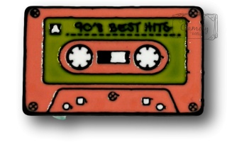 Przypinka Metalowa Kaseta Best Hits Metal Pin