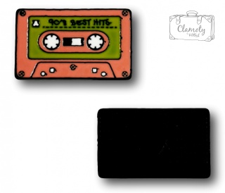 Przypinka Metalowa Kaseta Best Hits Metal Pin