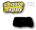 PRZYPINKA CHOOSE HAPPY METAL PIN 2