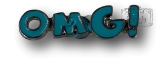 Przypinka Metalowa Omg! Metal Pin Button