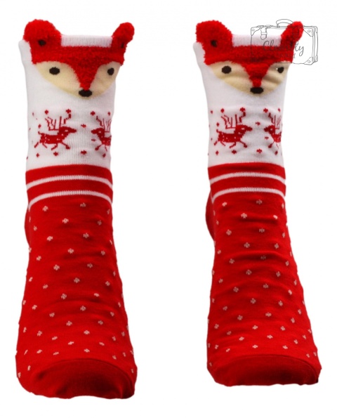 Zestaw Skarpetek Świątecznych Zestaw 4 One Size 6