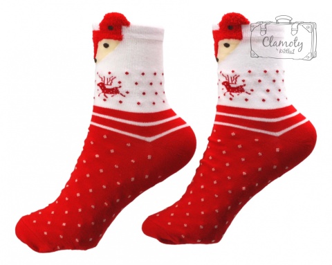 Zestaw Skarpetek Świątecznych Zestaw 4 One Size 7