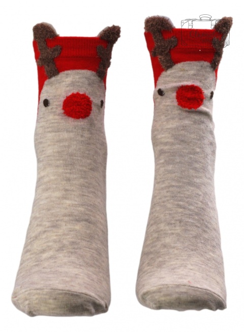 Zestaw Skarpetek Świątecznych Zestaw 4 One Size 8