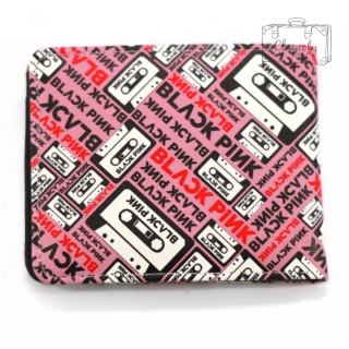 Portfel Dwuczęściowy Black Pink Różowy Zespół