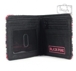 Portfel Dwuczęściowy Black Pink Różowy Zespół