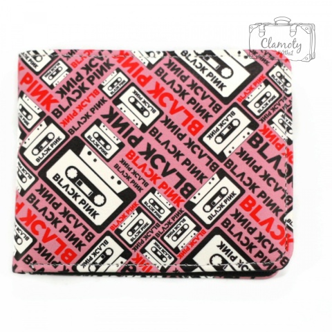 Portfel Dwuczęściowy Black Pink Różowy Zespół 3