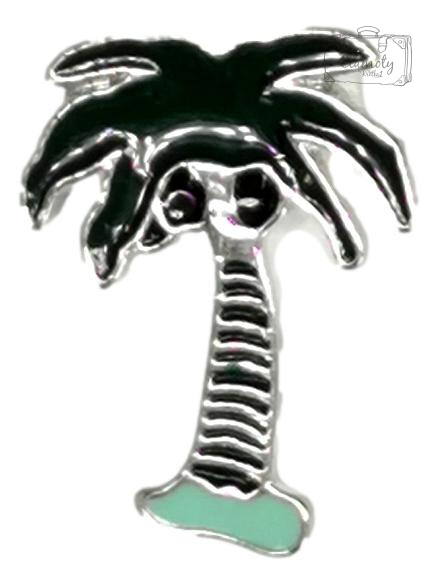 Przypinka palma kokosy wakacje  Metal Pin