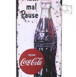 Tabliczka Ozdobna Blacha Coca Cola Vintage Retro