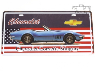 Tabliczka Ozdobna Blacha Chevrolet Retro Vintage