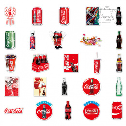 Wlepki Naklejki Sticker Bomb Coca Cola 4