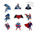 Zestaw Naklejek Sticker Bomb Batman Superman n46