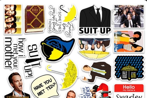 Wlepki Naklejki Sticker Jak poznałem waszą matke 3