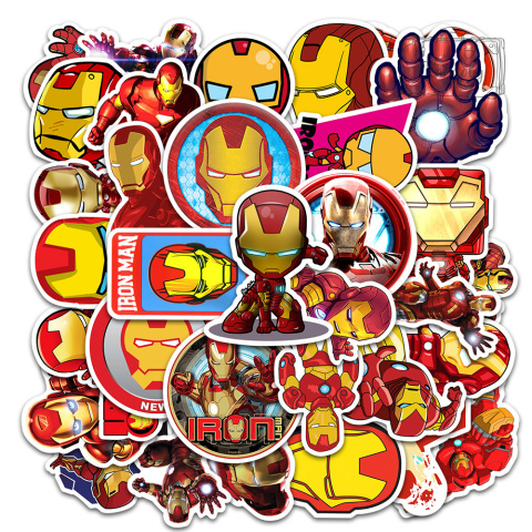 Zestaw Naklejek Naklejki Sticker Bomb Iron Man N167