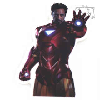 Zestaw Naklejek Naklejki Sticker Bomb Iron Man N167