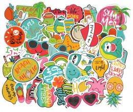 Zestaw Naklejek Sticker Bomb Wlepy Summer Vacation