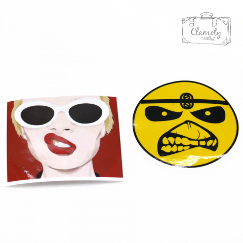 Zestaw Naklejek Sticker Bomb Wlepy Adidas Nike n111