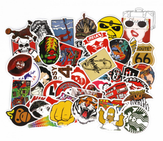 Zestaw Naklejek Sticker Bomb Wlepy Adidas Nike n111